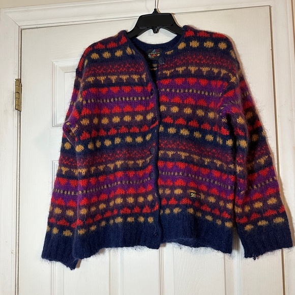 Genoa Sweaters - Vintage Genoa Button Down Cardigan. Size M